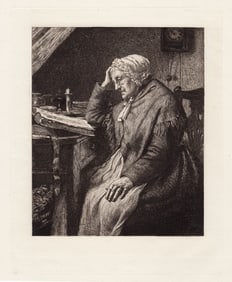 Norman Macbeth Fourscore Years 1886 etching