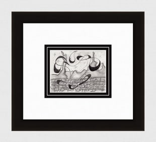 Alexander Constantine Original Drawing Daytime Signed