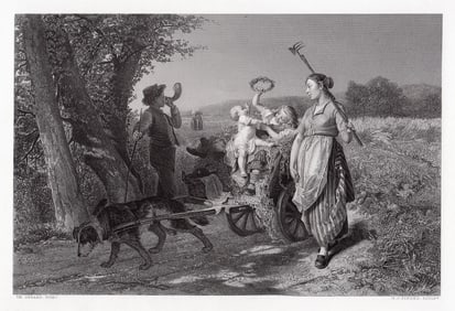 Theodore Gerard The Center of Attention 1878 engraving