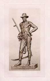 Sir William Hamo Thornycroft The Mower 1888 print