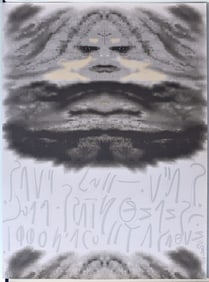 Zush Evru 1987 Lithograph Barcelona Signed Numbered