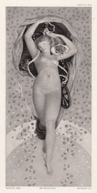 Charles Philibert Mariller La Fortune lithograph signed