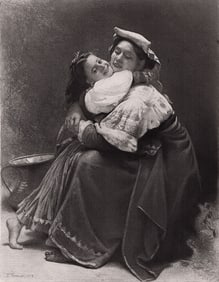 1875 Leon Joseph Florentin Bonnat Tenderness