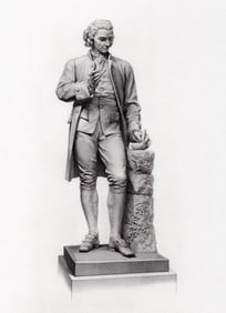 1800s Francis John Williamson Engraving "Dr Priestley" Framed