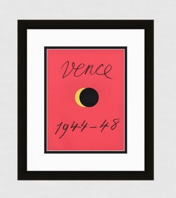 Henri Matisse Vence 1948 Original Color lithograph