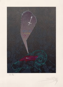 Joan Ponc 1979 Lithograph Poligrafa XV Anys Signed Numbered