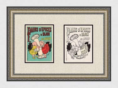 1896 Gustav Henri Jossot Pains d'Epices one of 25 on Japon with proof