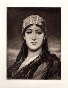 George Seymour Zanuba 1886 print