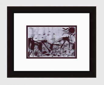 Patrick Mcdowell Original Hand Signed Ink Drawing Aftermath Framed COA