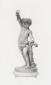 Antonio Rossetti 1800s Engraving "The Genius of Electricity" FRAMED