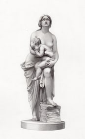 Henry Weekes The Suppliant 1853 engraving