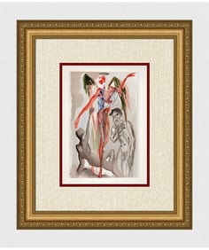 1960 Salvador Dali Barthly Paradise Authentic Woodcut