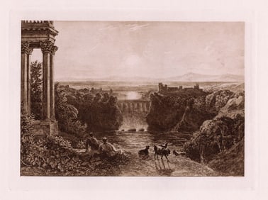 George Barret Senior Evening 1888 print