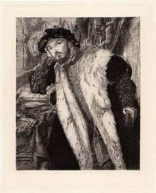 Moretto Count Fortunato Martinengo Cesaresco 1875 etching