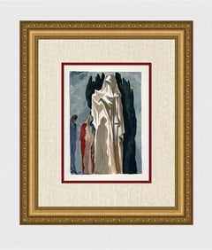 1960 Salvador Dali Heretics Authentic Woodcut