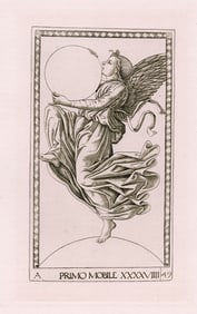 Master of the Primum Mobile 1877 etching