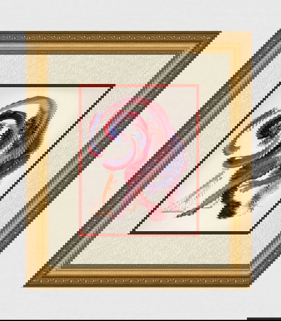 1960 Salvador Dali Accidia Authentic Woodcut (1 of 3)