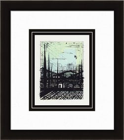 Bernard Buffet A Provencal Landscape 1967 lithograph