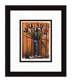 Bernard Buffet Irises 1967 lithograph