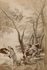 Titian Death of Peter the Martyr 1870 Antique autotype