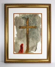 Dali 1967 Biblia Sacra Framed Original Centurion Lithograph