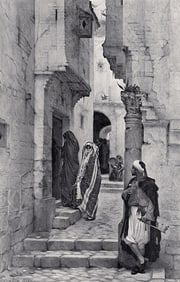 CHARLES LE BRUN 1800s Antique Print Language of Flowers SIGNED Framed COA