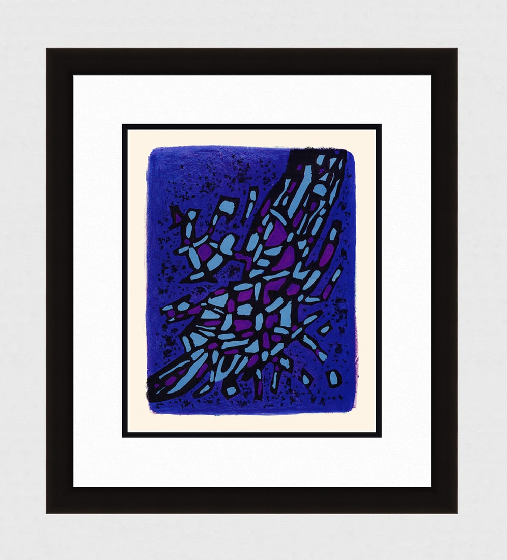 1958 Alfred Mannesier Les Cantiques Spirituels Lithograph Ecstasy (1 of 4)