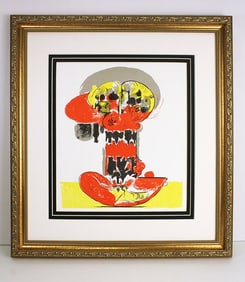 Graham Sutherland Balancing Form 1972 lithograph