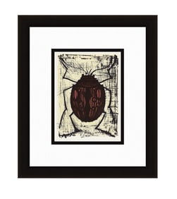 Bernard Buffet Lady-Bird 1967 lithograph