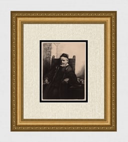 1800s  Rembrandt Etching B276 Goldsmith DURAND Original Framed
