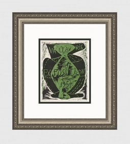 Pablo Picasso Exposition Vallauris 1954 lithograph signed