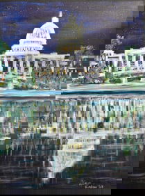 Arthur Kinslow Orginal Painting Capital 30 x 40