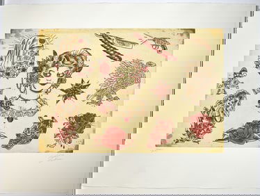 Dr. Lakra Original Color Lithograph Signed and Numbered Ltd. Ed. 50