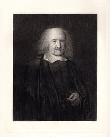 John Masey Wright Thomas Hobbes 1884 etching