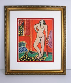 Henri Matisse Standing Nude (Nue Debout) 1948 print