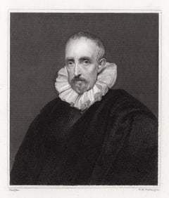 Anthony van Dyck Gevartius engraving signed