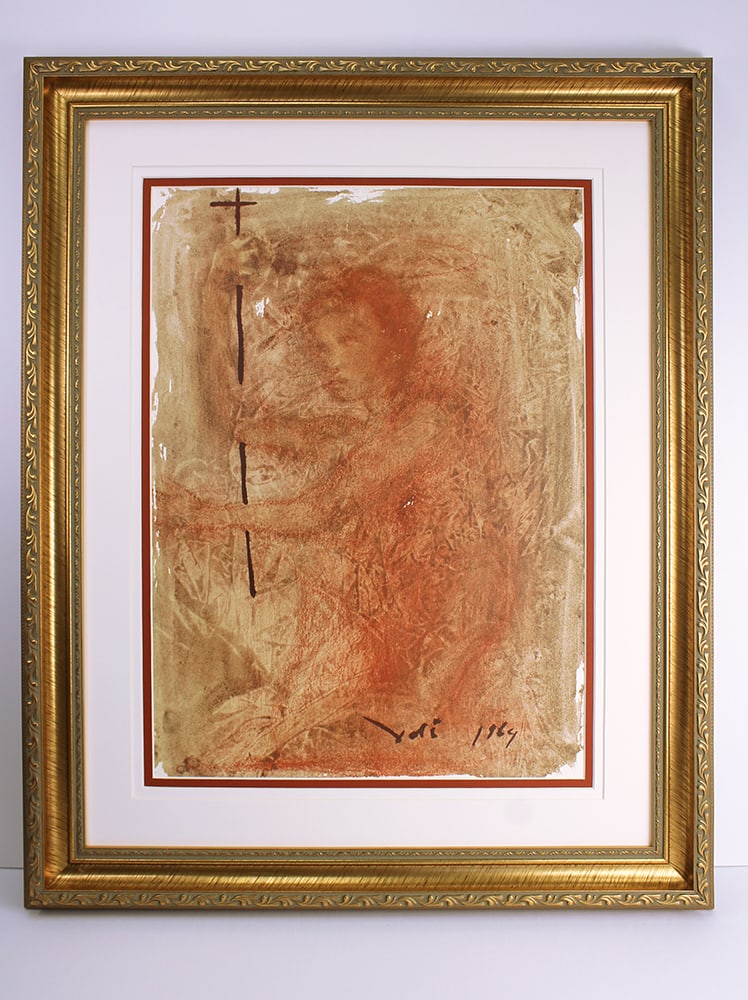 Dali 1967 Original Child of God Lithograph Framed Biblia Sacra (1 of 6)