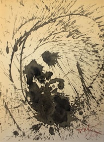 Dali 1967 Biblia Sacra Original Framed Lithograph Enemies