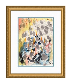 Dali Matthias Replaces Judas 1967 Biblia Sacra Framed Lithograph