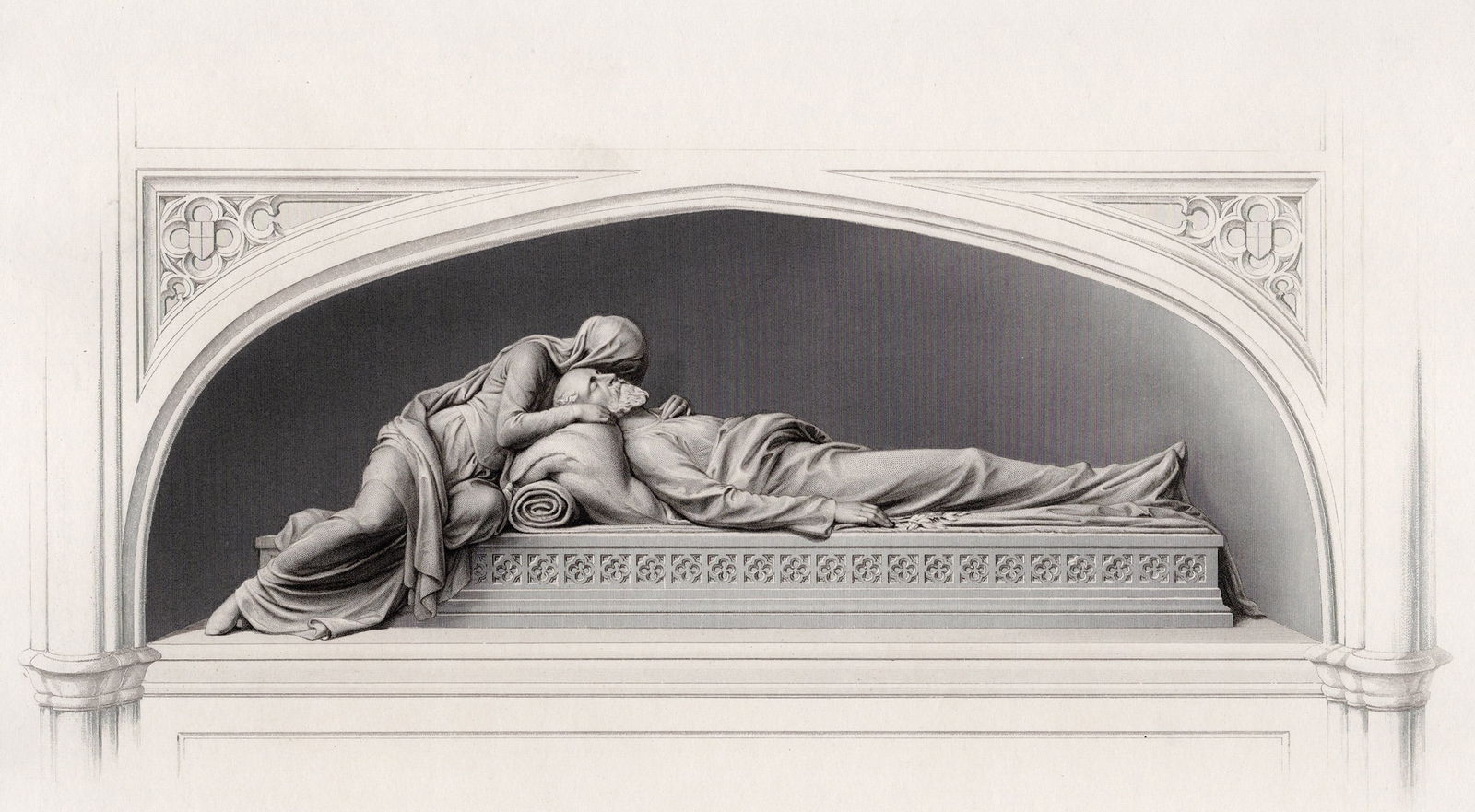 John Henry Foley Robert Bruce Monument 1866 engraving (1 of 2)