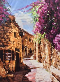 Garcia Villasante Tuscan Oil Painting 30 x 40
