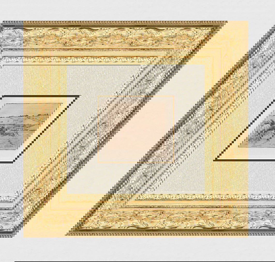 Edgar Degas Chevaux Dan La Prairie one of 50, 1891/92 etching (Horses in the Meadow): Edgar Degas ( 1834 - 1917). Chevaux dans la Prairie (Horses in the Meadow) (Delteil 66; Adhemar 57 ), 1891-2. Soft ground etching, aquatint and drypoint on laid paper from the the deluxe bound book ed