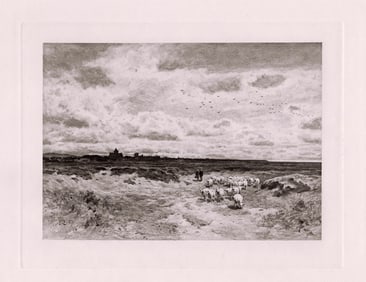 1887 Sir George Reid Dornoch print signed