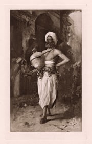 George Seymour A Seller of Sherbet 1888 print