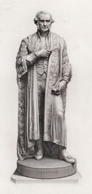 1800s John Adams-Acton Engraving The R.t Hon. W. E. Gladstone Framed