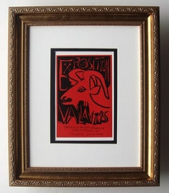 Pablo Picasso Exposition Vallauris 1952 1959 Lithograph Signed