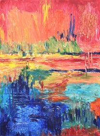 Arthur Kinslow Orginal Painting Cathedral 30 x 40