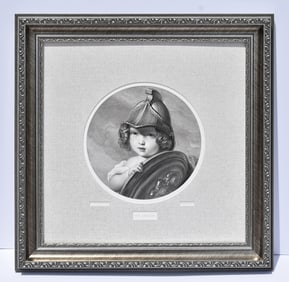 1857 Jean Winterhalter The Amazon engraving signed