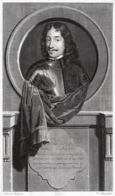 Adriaen van der Werff 1697 Engraving James Hamilton 3rd Earl of Arran Framed