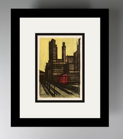 Bernard Buffet New York I 1967 lithograph